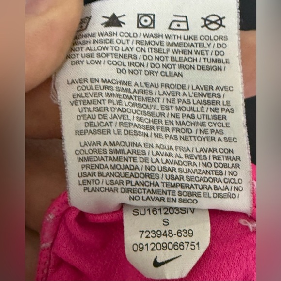 🪅Nike Hot Pink & Black Running Shorts - Picture 12 of 12